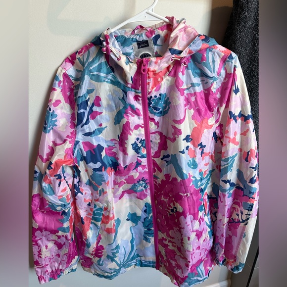 Joules women’s Right as Rain floral jacket - Picture 3 of 4
